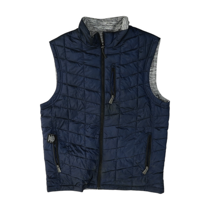 Navy Solid Active Vest
