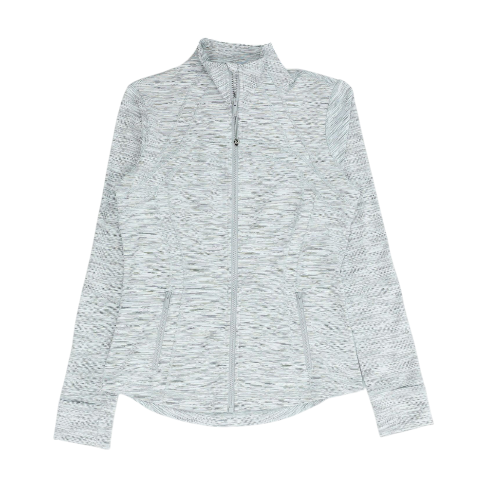 Gray Solid Active Jacket