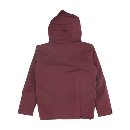 Maroon Solid Hoodie Pullover