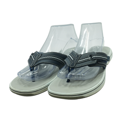 Navy Flip-Flop Sandals
