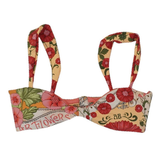 Multi Floral Swim Top