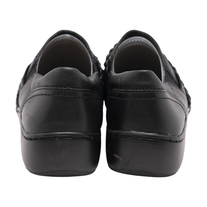Black Slip-On Flats