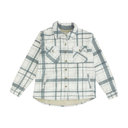 White Plaid Jacket
