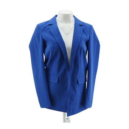 Blue Solid Blazer