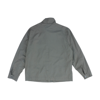 Brown Solid Rain Jacket
