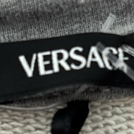 Gray Solid Hoodie Pullover