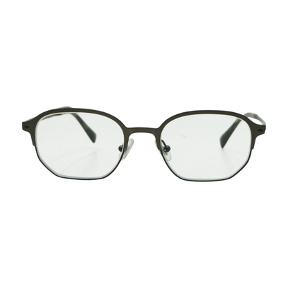 Brown Gibbs Geometric Prescription Eyewear