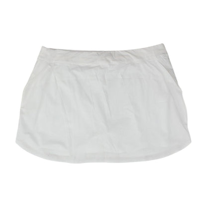 White Mini Skort