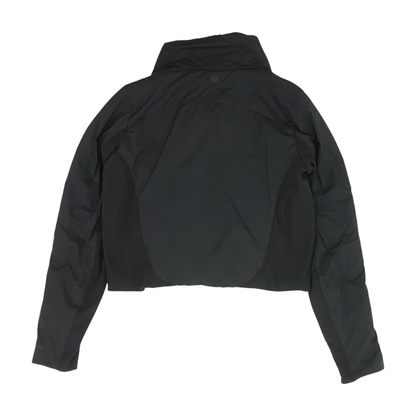 Black Solid Active Jacket