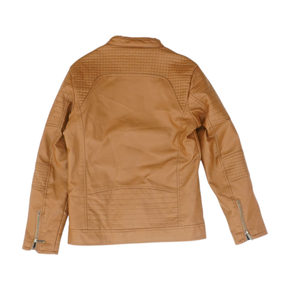 Brown Solid Jacket