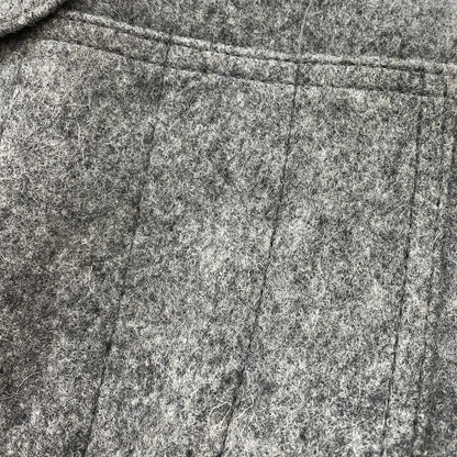 Gray Mackinaw Wool Bib