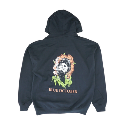 Black Solid Hoodie Pullover