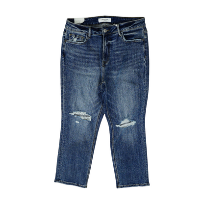 Blue Plus Straight Jeans