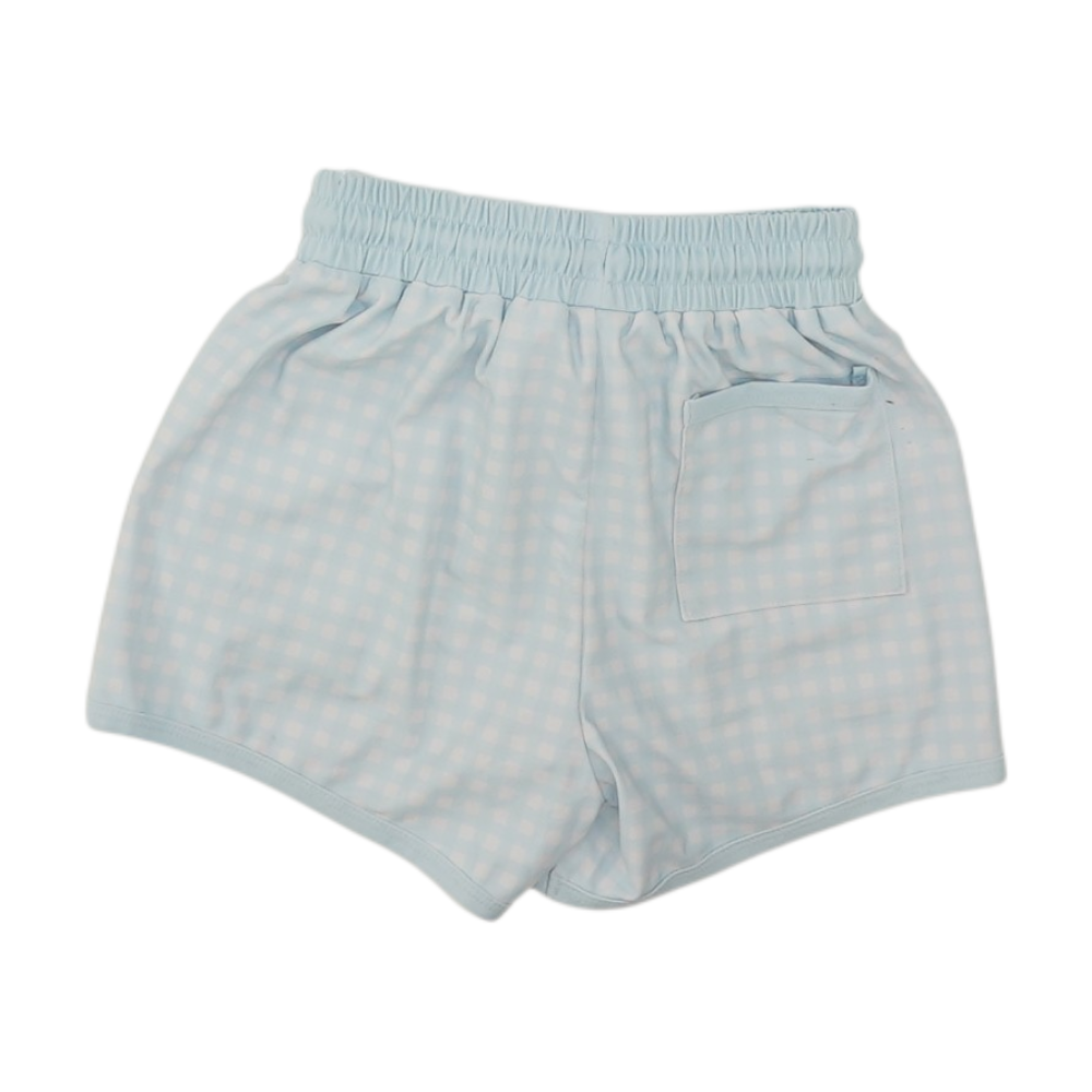 Blue Check Swim Bottom