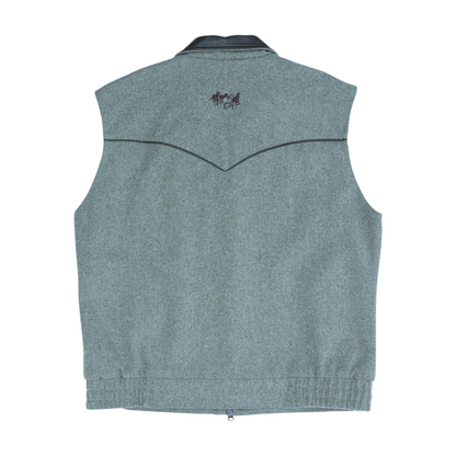 Gray Solid Vest