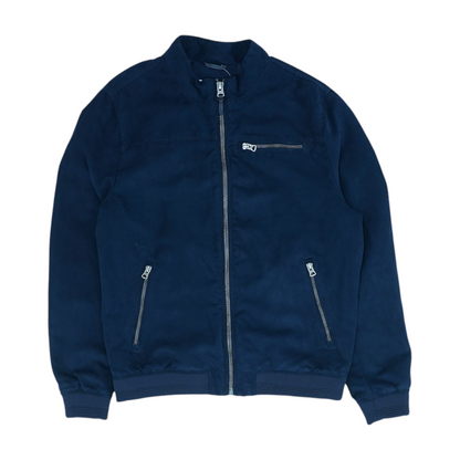 Navy Solid Jacket