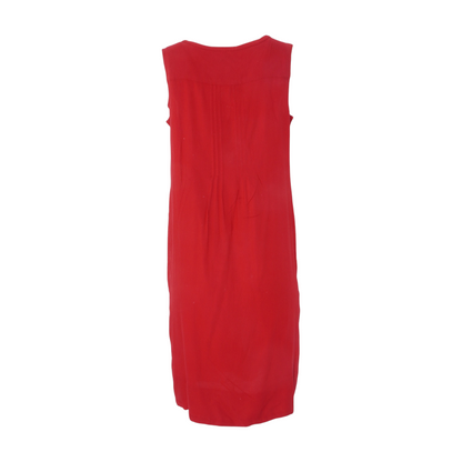 Red Petite Midi Dress