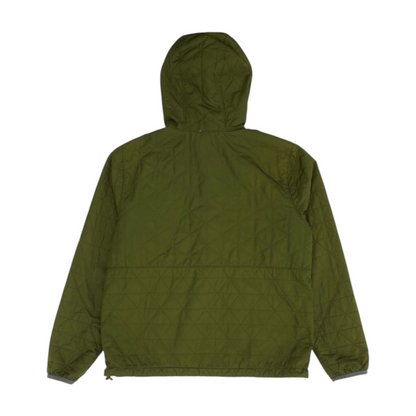 Green Solid 1/4 Zip Pullover