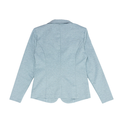 Gray Solid Blazer