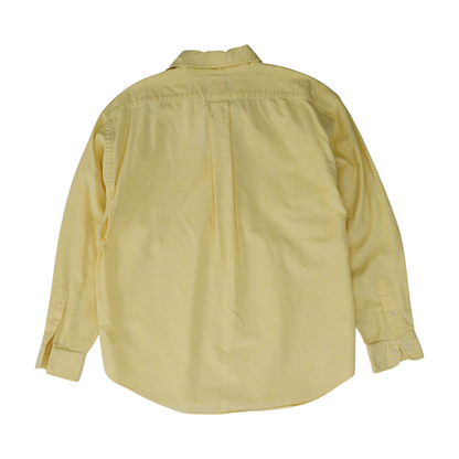 Yellow Button Down