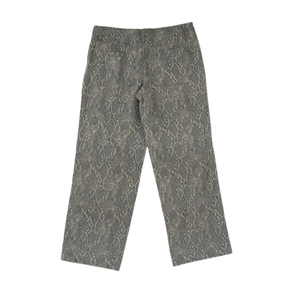 Tan Low Rise Relaxed Jeans