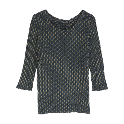 Brown Polka Dot Blouse