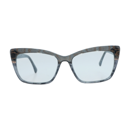 Gold LA133 Square Prescription Eyewear