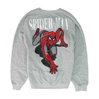Gray Solid Sweatshirt Pullover