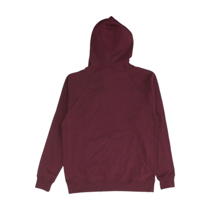 InkAddict Maroon Solid Hoodie Pullover – Image 2