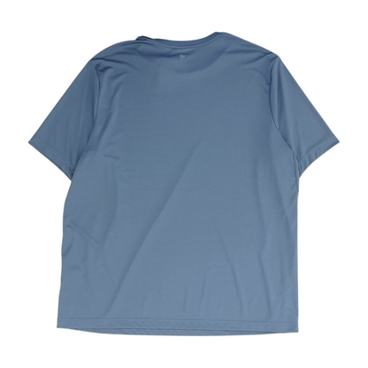 Blue Solid Active T-Shirt