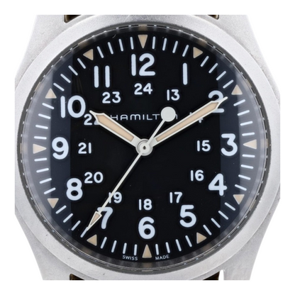 Khaki Field Stainless Steel Watch