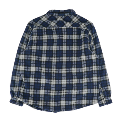 Navy Plaid Jacket