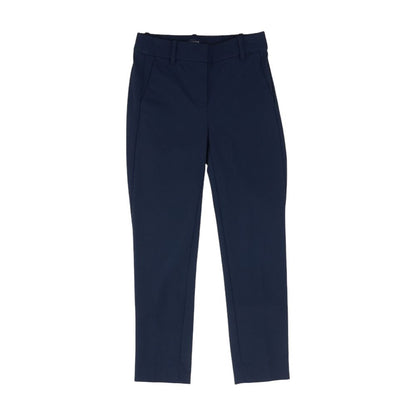 Navy Solid Dress Pants