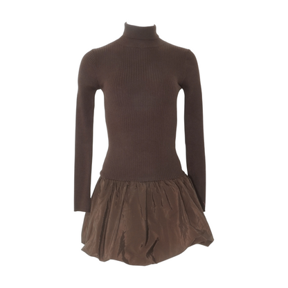 Brown Mini Dress
