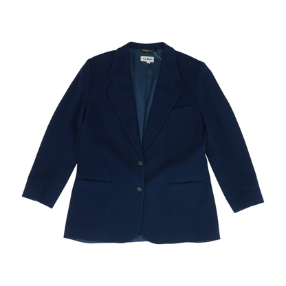 Navy Solid Blazer