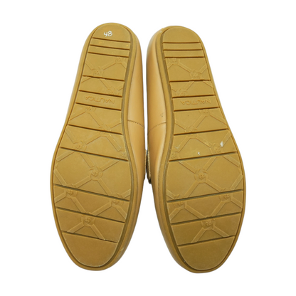 Tan Slip-On Flats