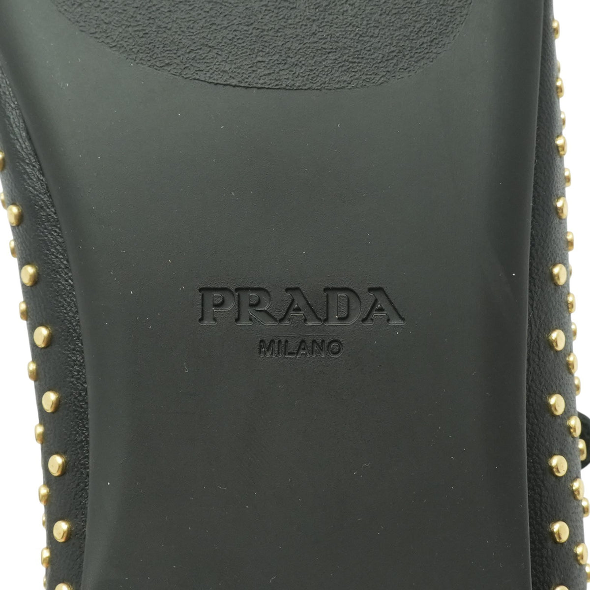 Studded Nappa Leather Ballerinas