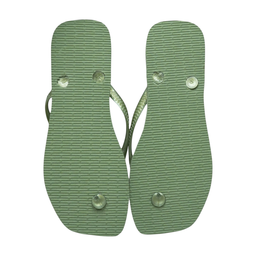 Green Flip-Flop Sandals