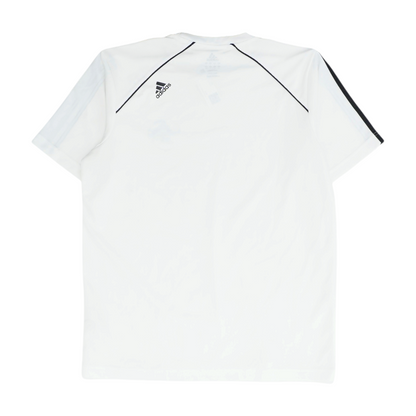 White Solid Active T-Shirt
