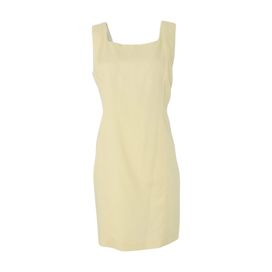 Vintage Yellow Mini Dress