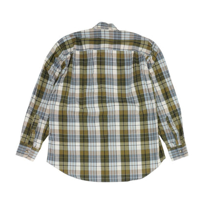 Multi Plaid Long Sleeve Button Down