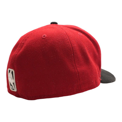 Red Chicago Bulls Ballcap Hat