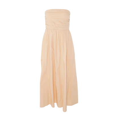 Peach Midi Dress
