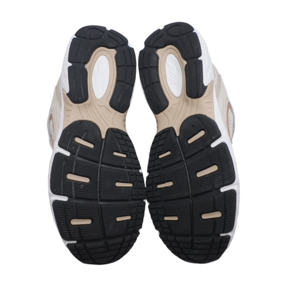 Beige Low-Top Athletic Shoes