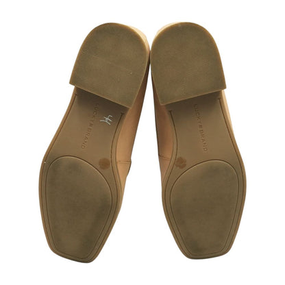 Tan Loafer Flats