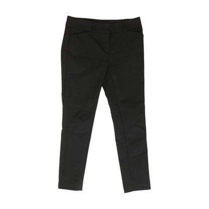 Black Solid Pants