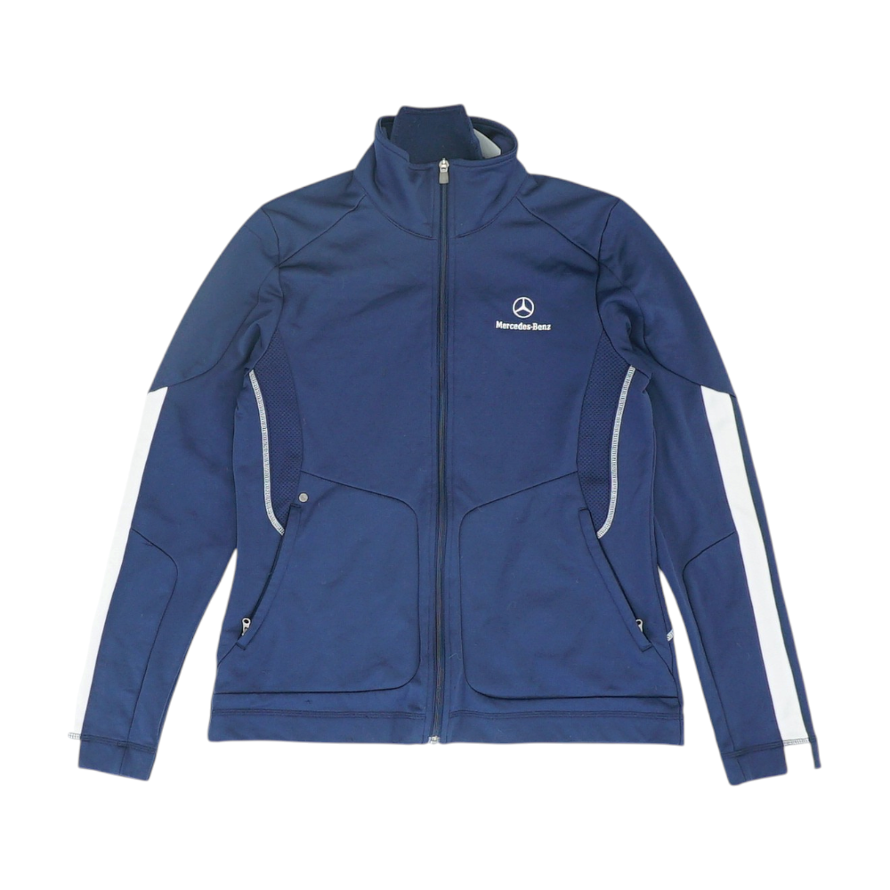 Navy Solid Active Jacket