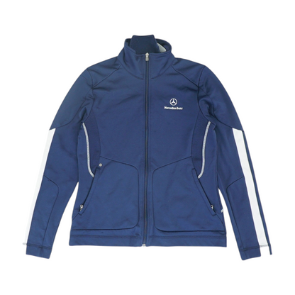 Navy Solid Active Jacket
