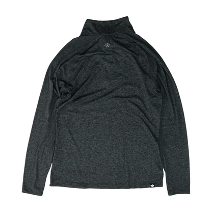 Charcoal Solid 1/4 Zip Pullover