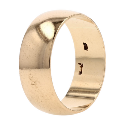 14K Yellow Gold Band Ring